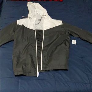 Large zine windbreaker jacket